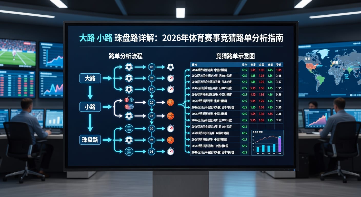 大路小路珠盘路：资深玩家投注策略与实战经验分享2026