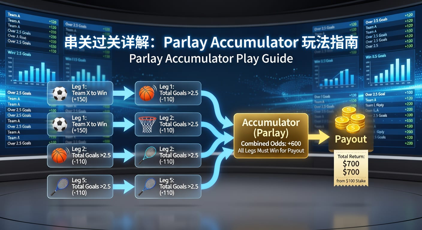 2026年世界杯投注：过关 Parlay Accumulator 策略与技巧解析