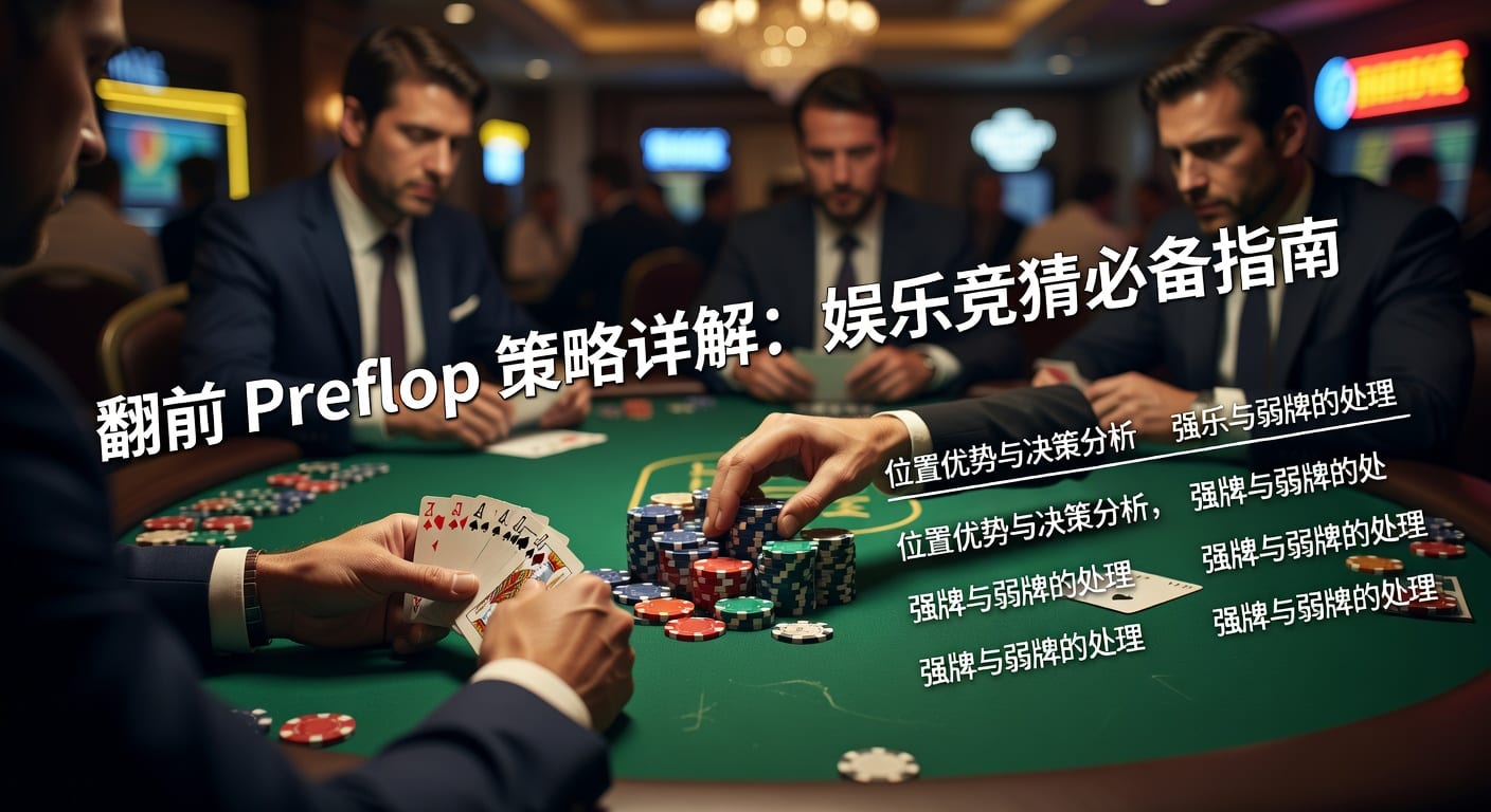 翻前 preflop：开局决策实战指南 2026年