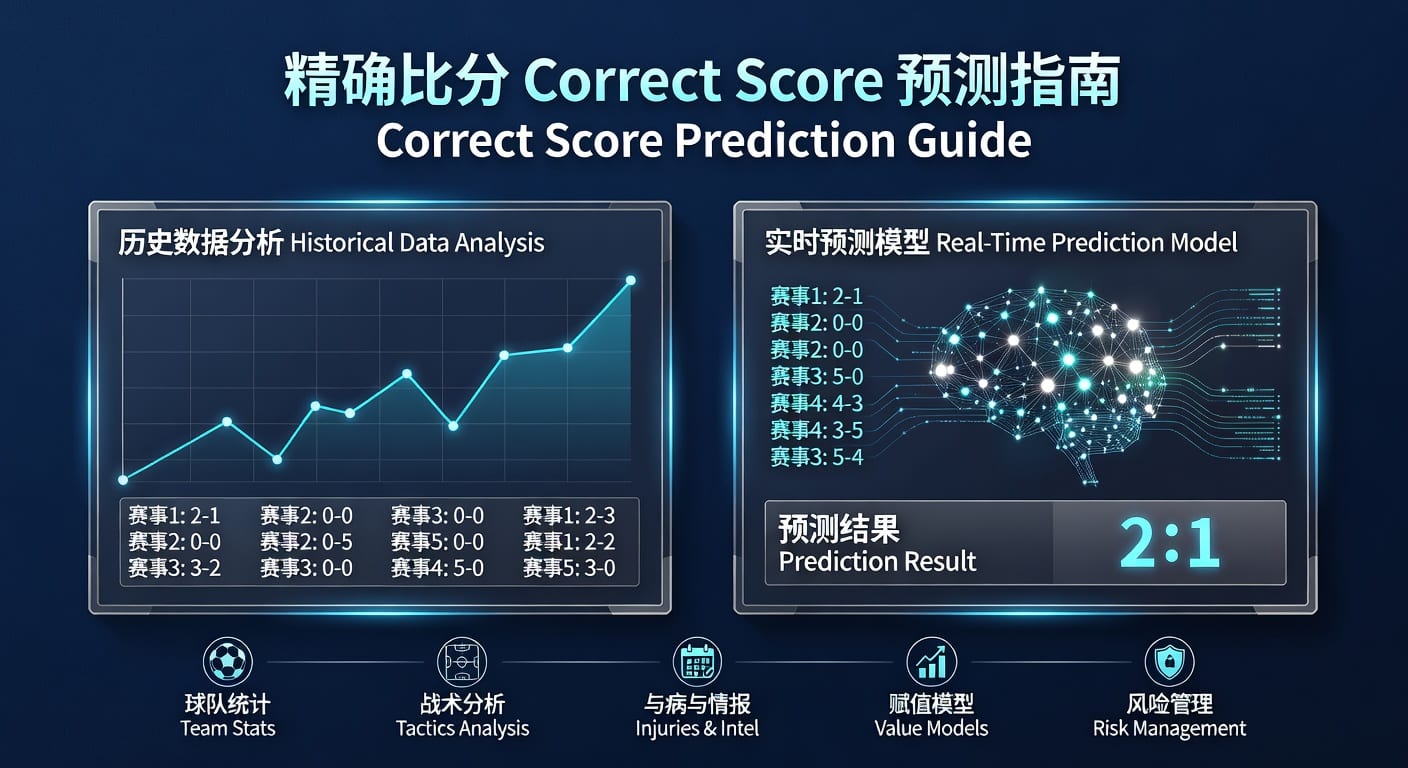精确比分 correct score：比分判断思路与实战分析